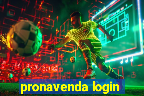 pronavenda login